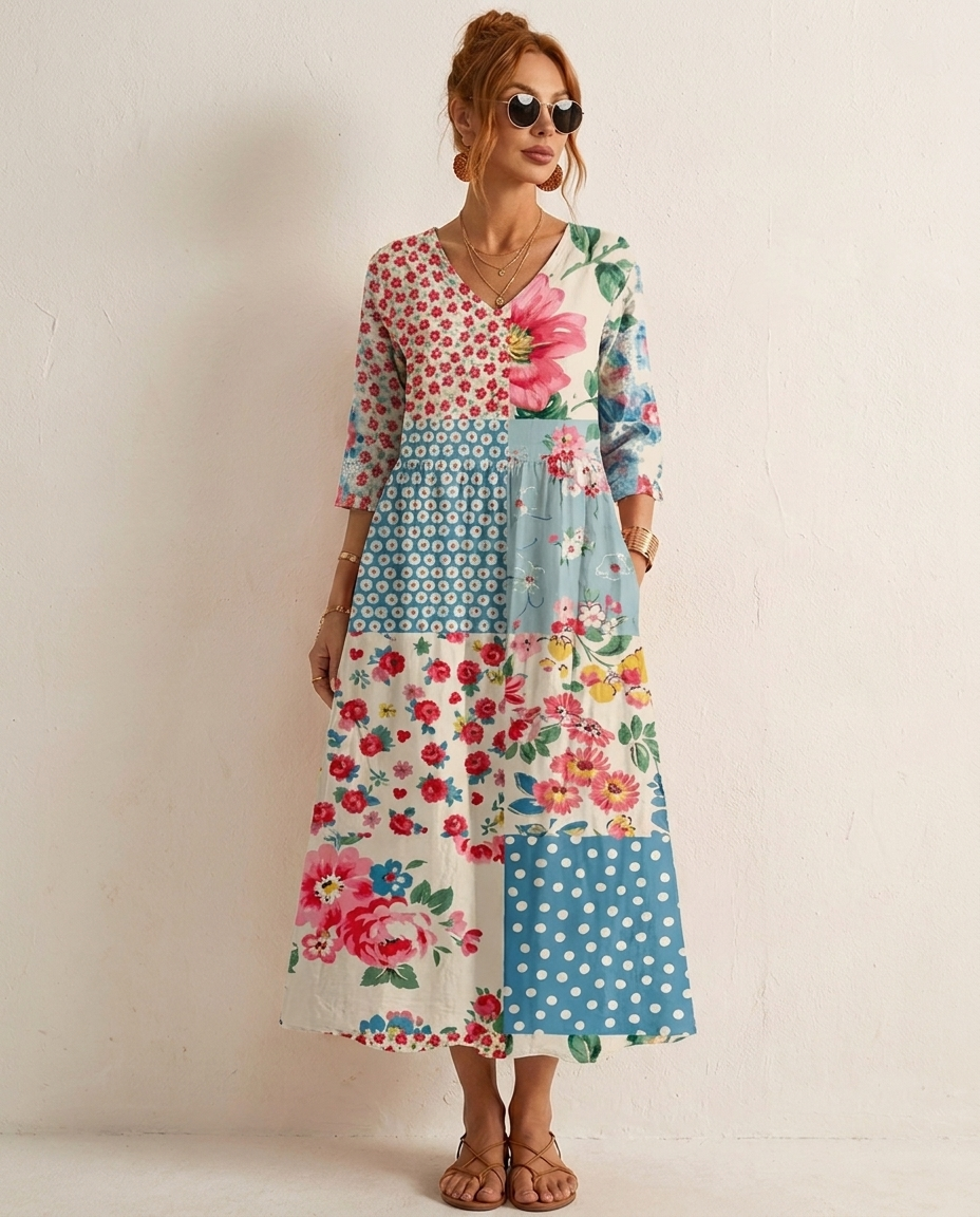 Rosalie Floral Maxi Dress