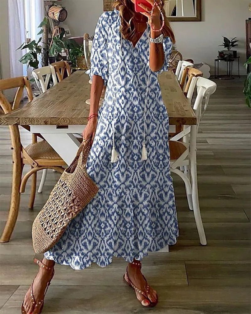 Paloma - Print Maxi Dress