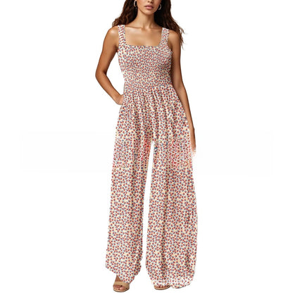 Luna - Floral Jumpsuit