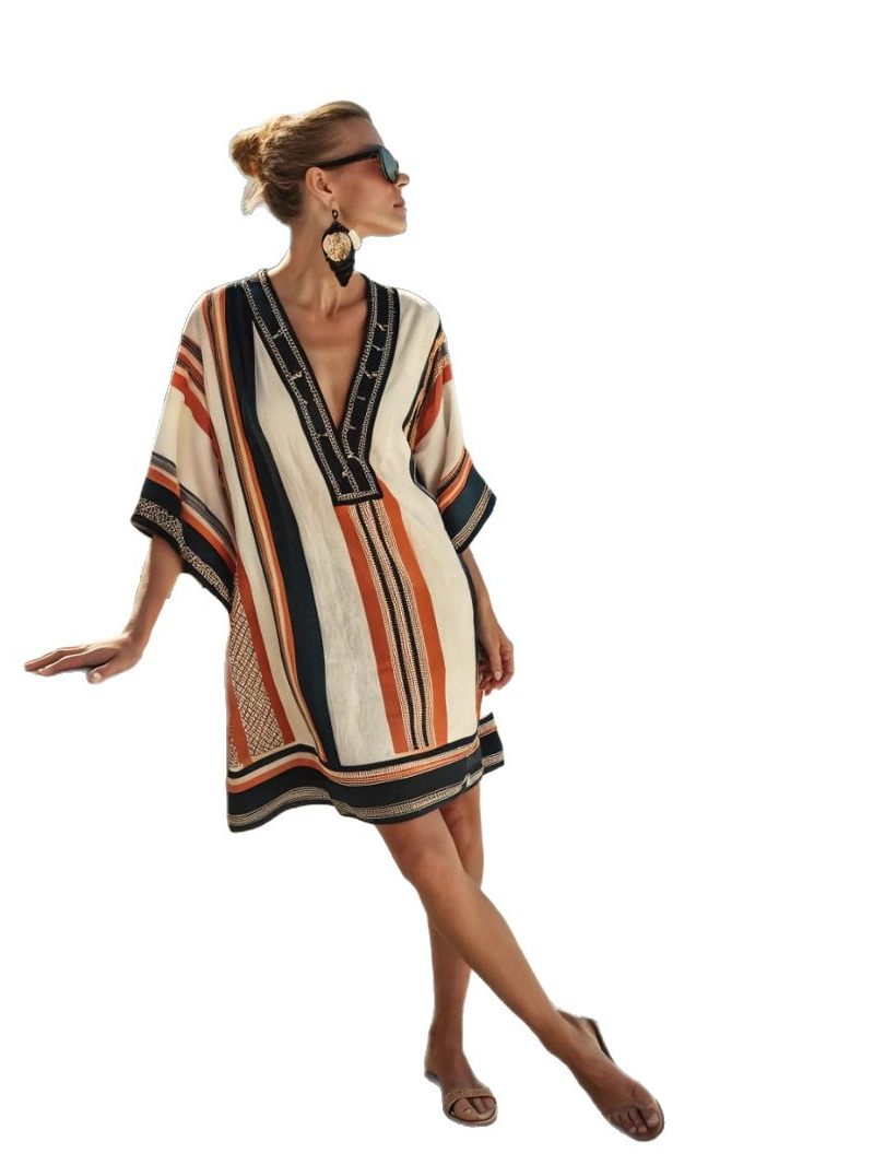 Santorini Beach Dress