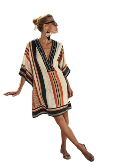 Santorini Beach Dress