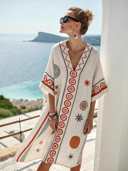 Santorini Beach Dress