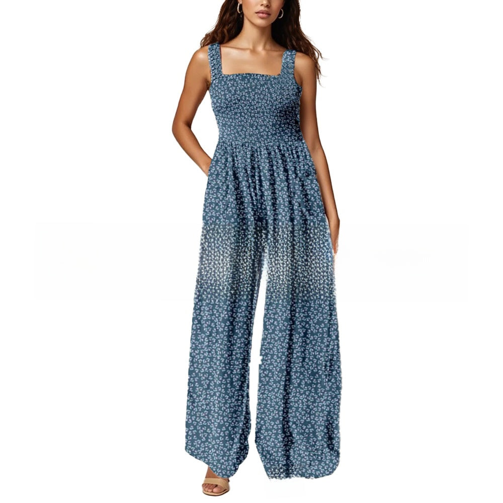 Luna - Floral Jumpsuit