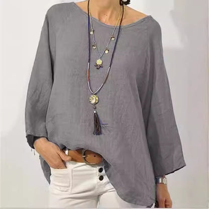 Elena - Linen Top