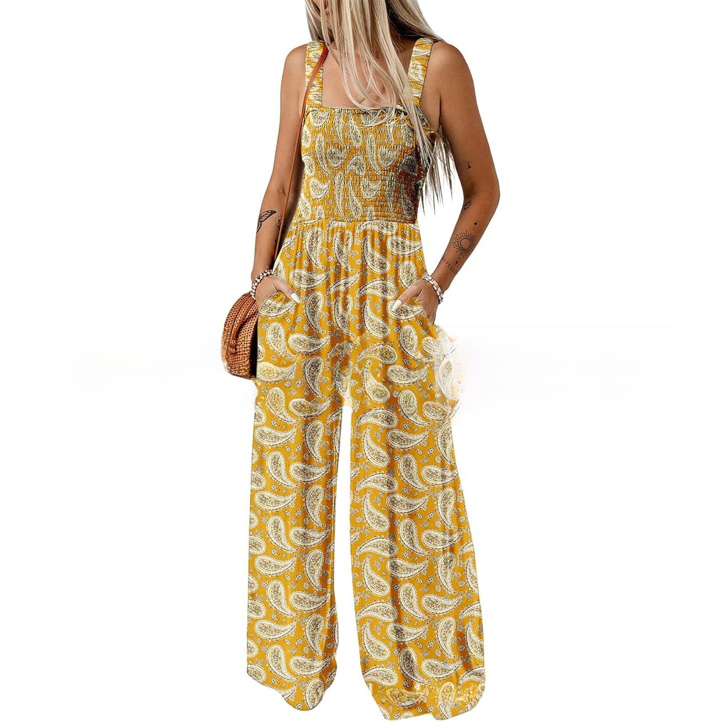 Luna - Floral Jumpsuit