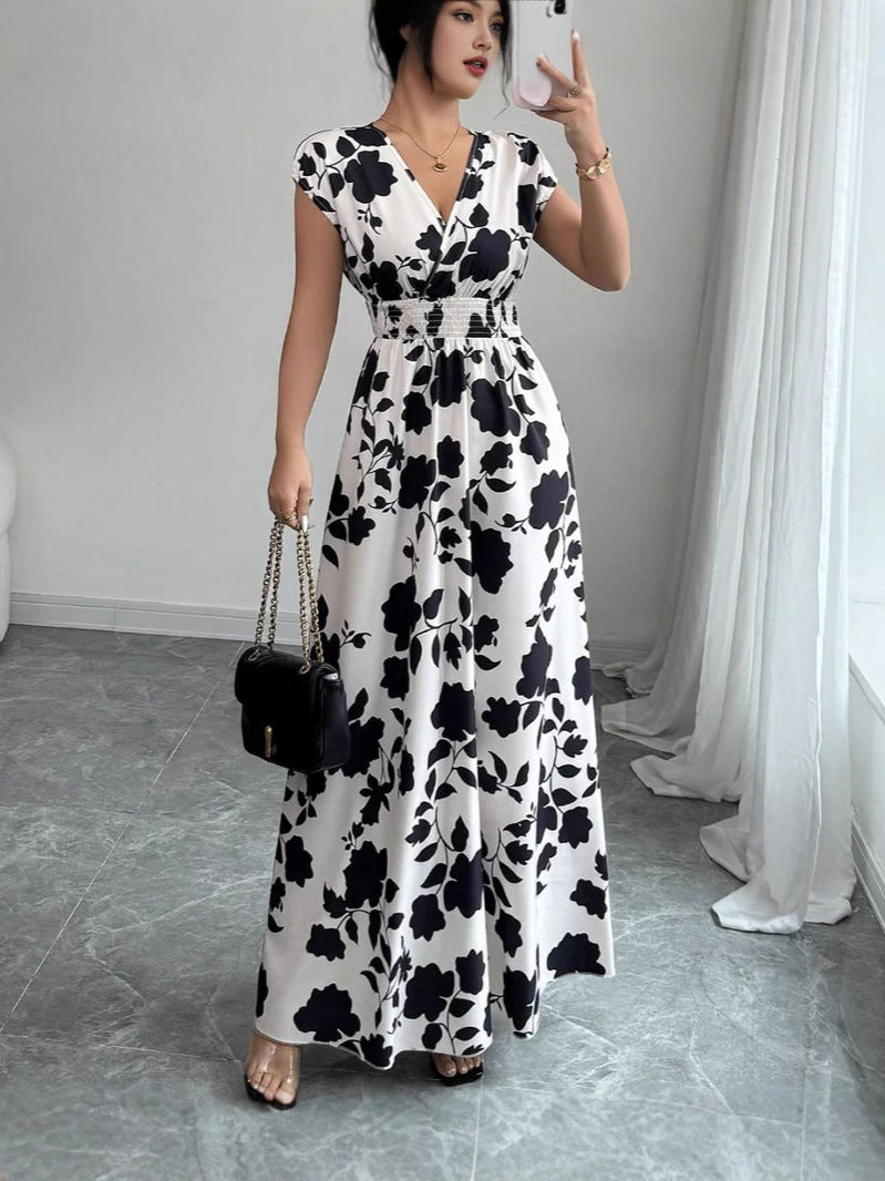 Camille Floral Maxi Dress