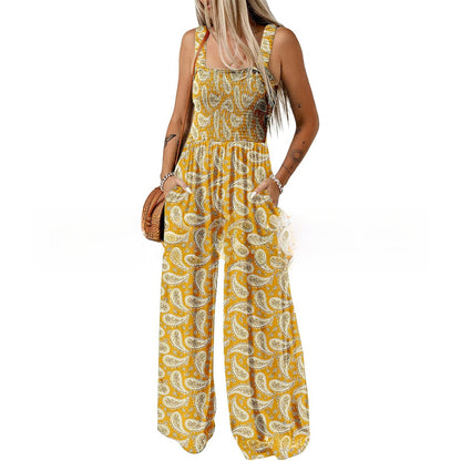 Luna - Floral Jumpsuit