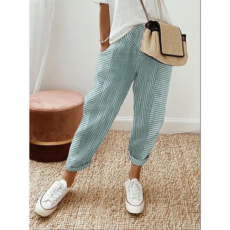 Harlow - Striped Joggers