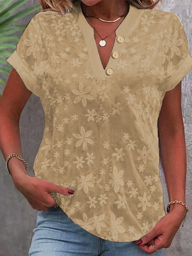 Charlotte - Tonal Print Tee