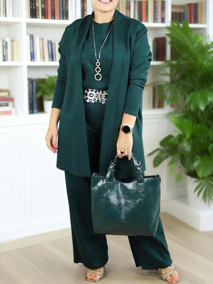 Olivia - Three-Piece Knit Set