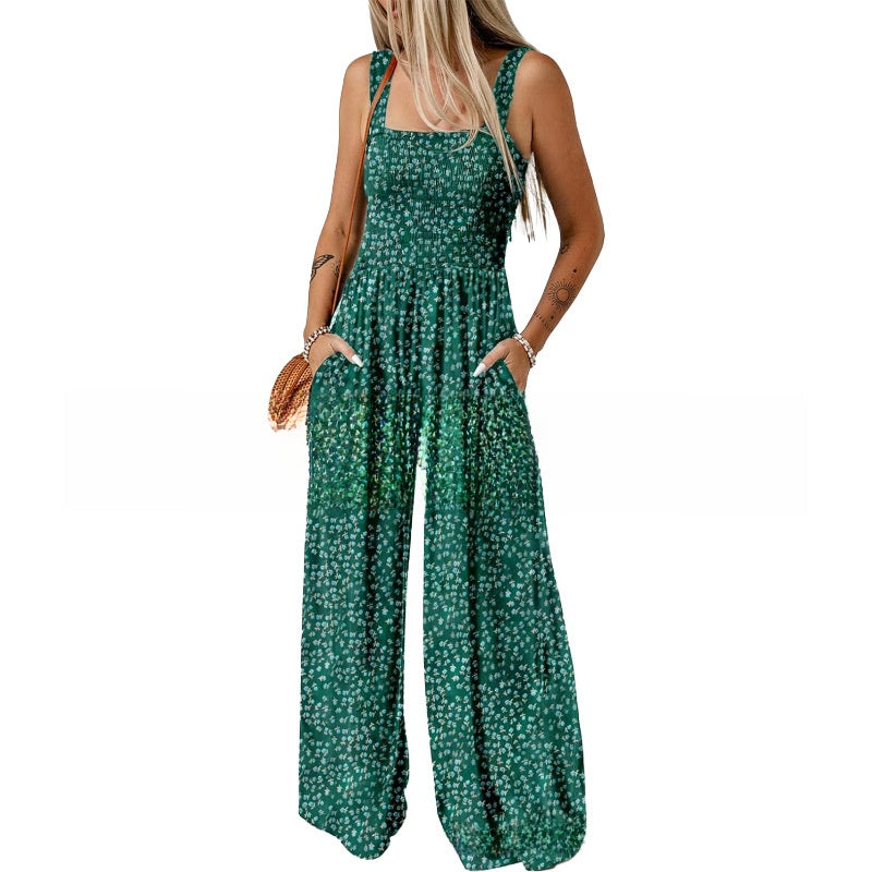 Luna - Floral Jumpsuit
