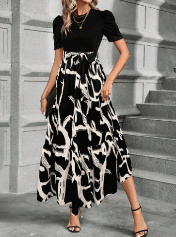 Vivienne - Contrast Dress