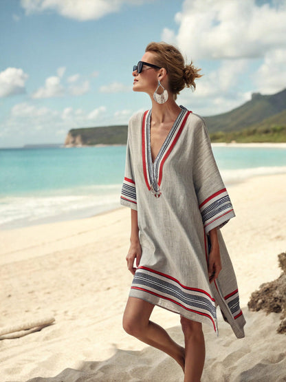 Santorini Beach Dress