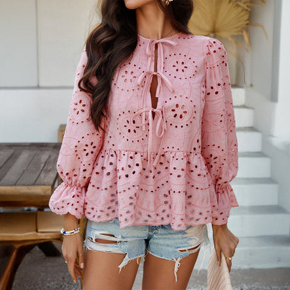 Rosie - Eyelet Blouse