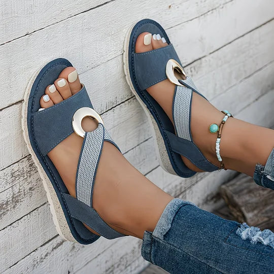 Elowen Comfort-Ring Sandals