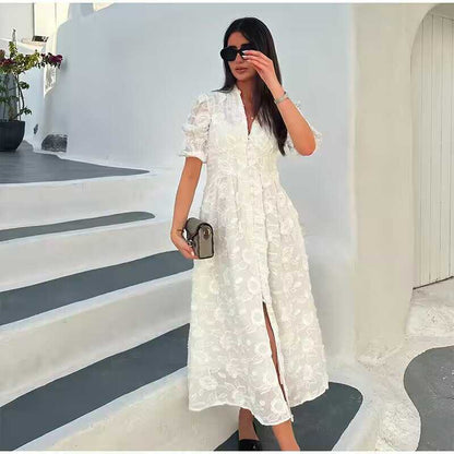 Positano - Textured Dress