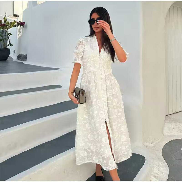 Positano - Textured Dress