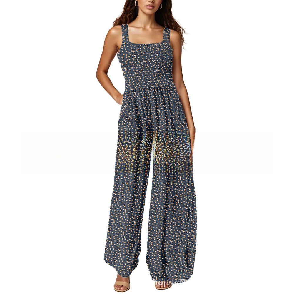Luna - Floral Jumpsuit