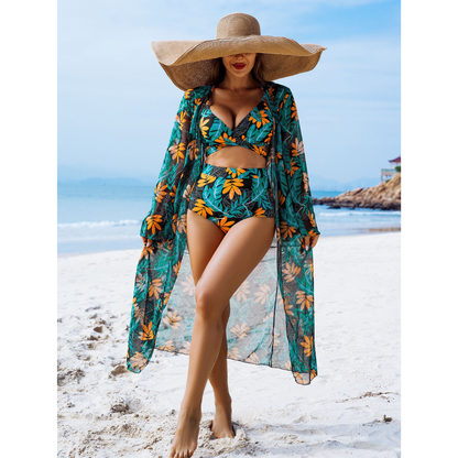 Floor | 3-delige Bikini Set met Gratis Cover-up