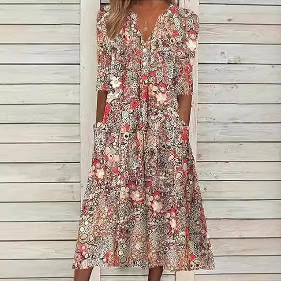 Flora - Midi Dress
