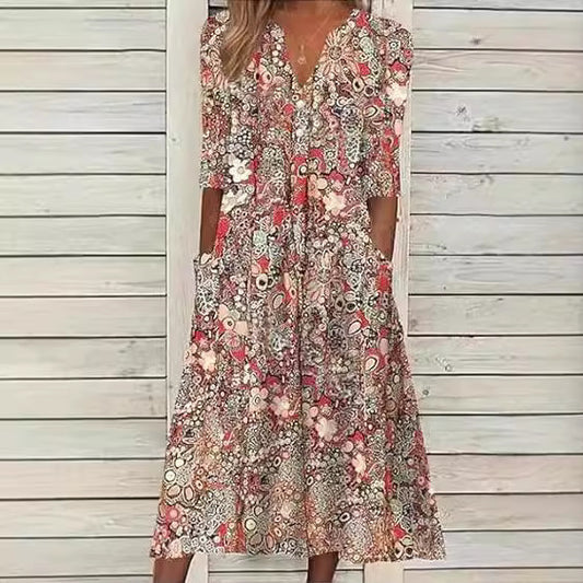 Flora - Midi Dress