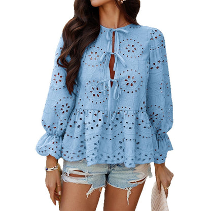 Rosie - Eyelet Blouse