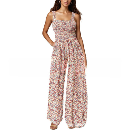 Luna - Floral Jumpsuit