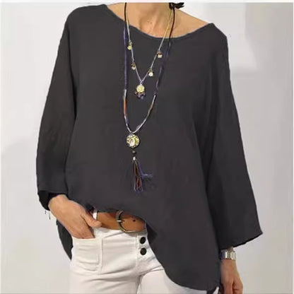 Elena - Linen Top