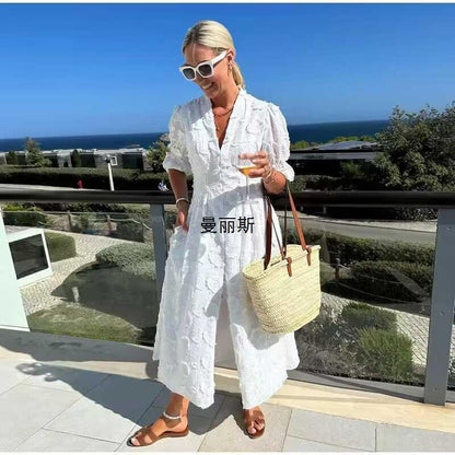 Positano - Textured Dress
