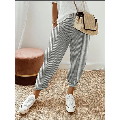 Harlow - Striped Joggers