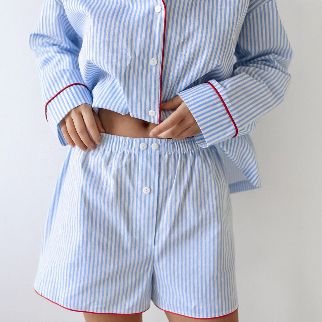 Audrey Stripe Pajama Set