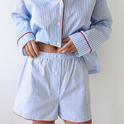 Audrey Stripe Pajama Set