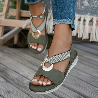 Elowen Comfort-Ring Sandals
