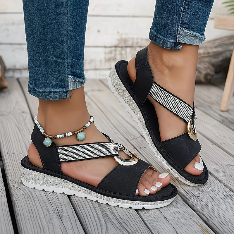 Elowen Comfort-Ring Sandals