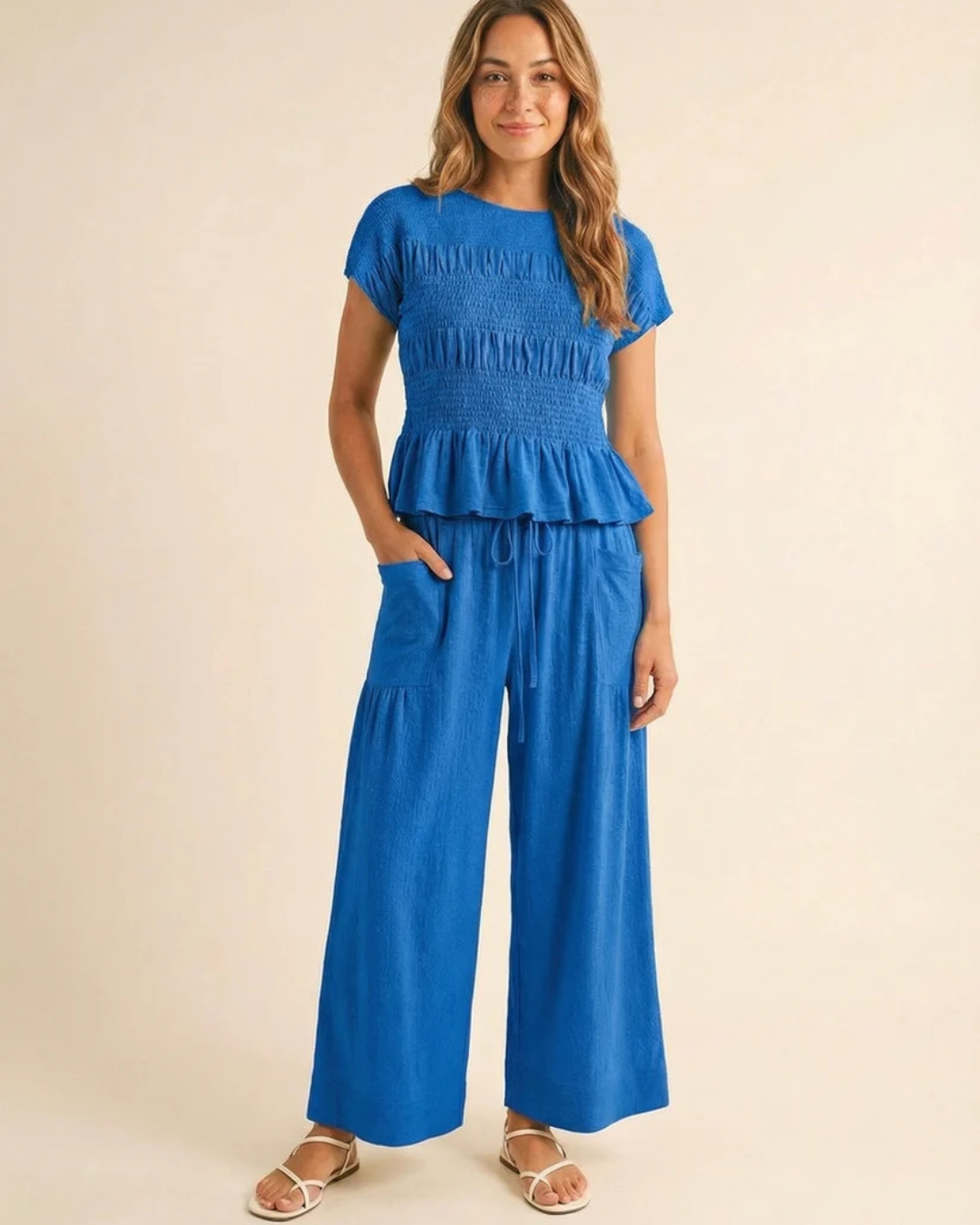 Luna - Smocked Set