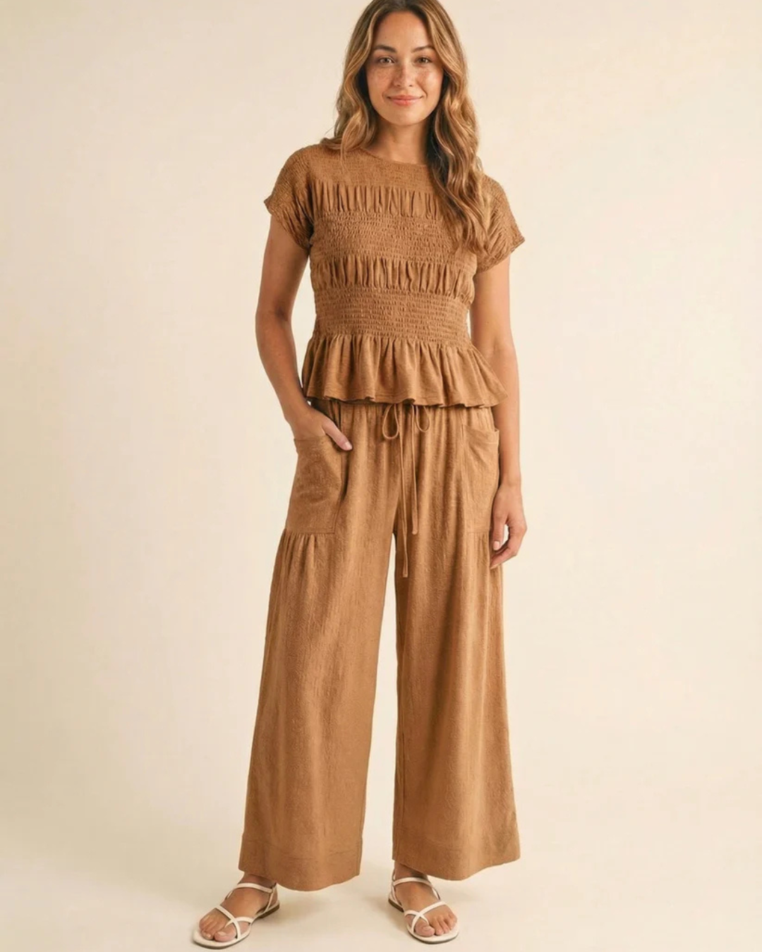 Luna - Smocked Set