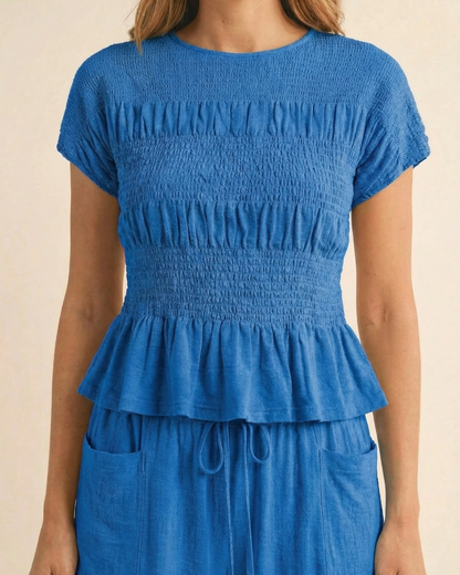 Luna - Smocked Set
