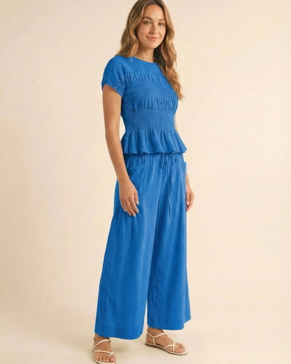 Luna - Smocked Set