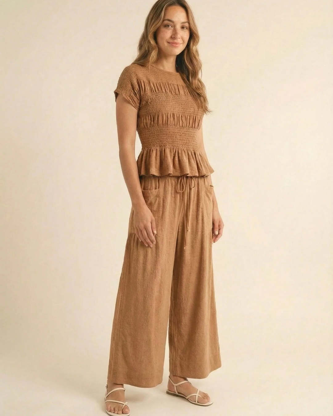 Luna - Smocked Set
