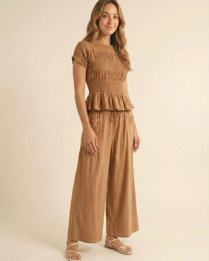 Luna - Smocked Set
