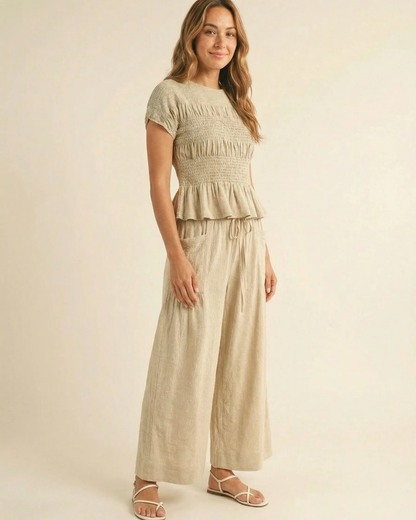 Luna - Smocked Set