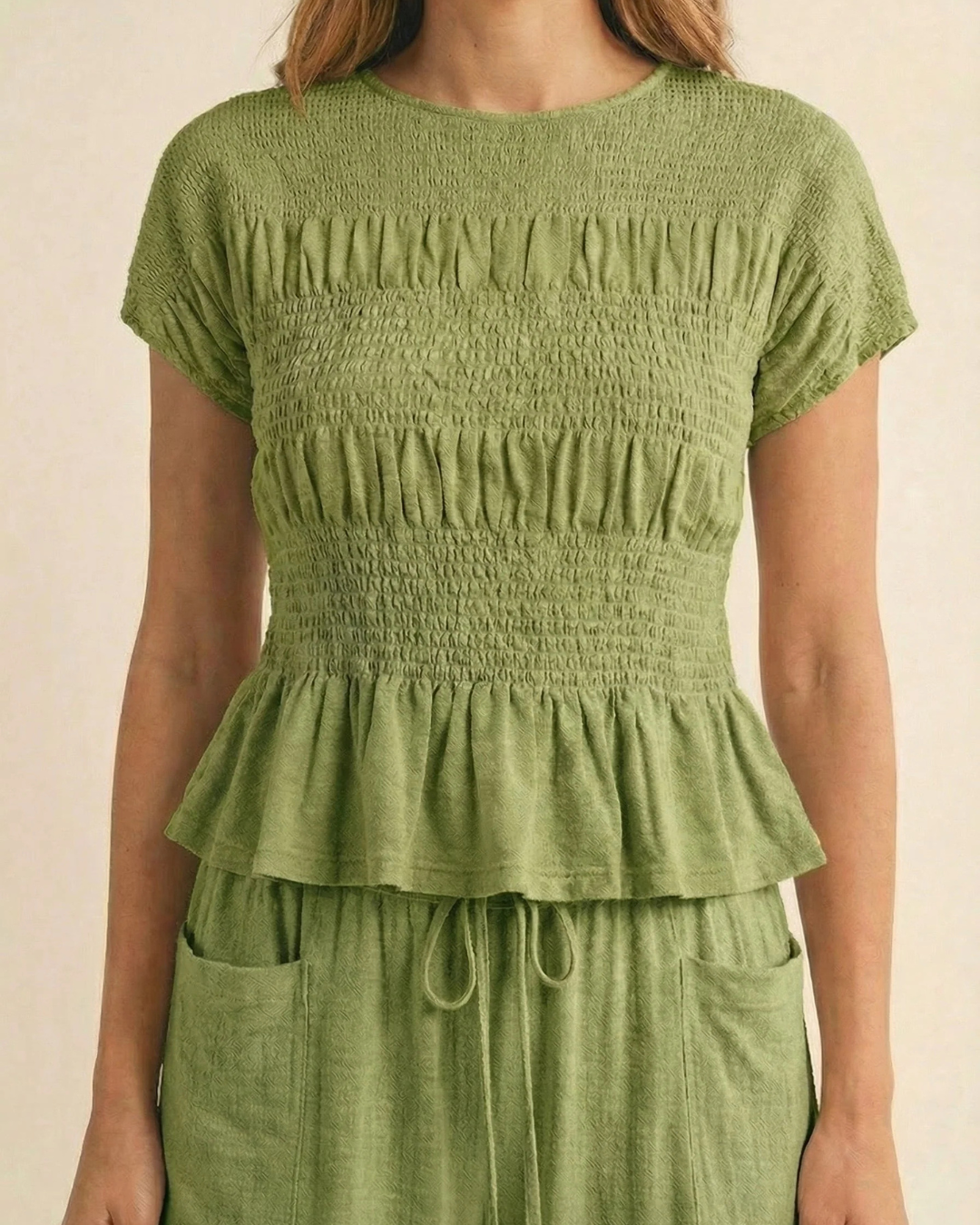 Luna - Smocked Set