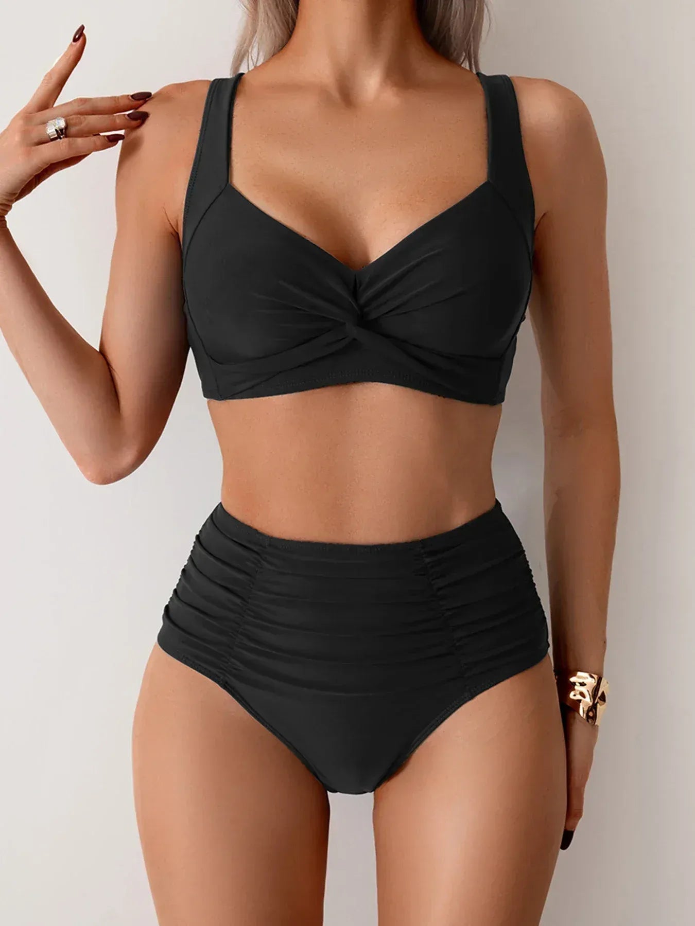 Esther | Corrigerende Bikini met Hoge Taille