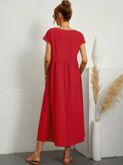 Ivy — Flowing Midi Dress with Timeless Elegance