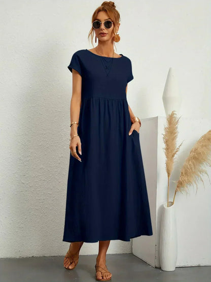 Ivy — Flowing Midi Dress with Timeless Elegance
