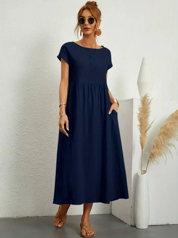 Ivy — Flowing Midi Dress with Timeless Elegance
