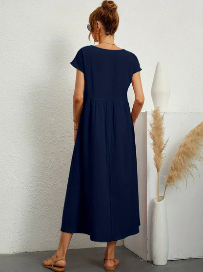 Ivy — Flowing Midi Dress with Timeless Elegance