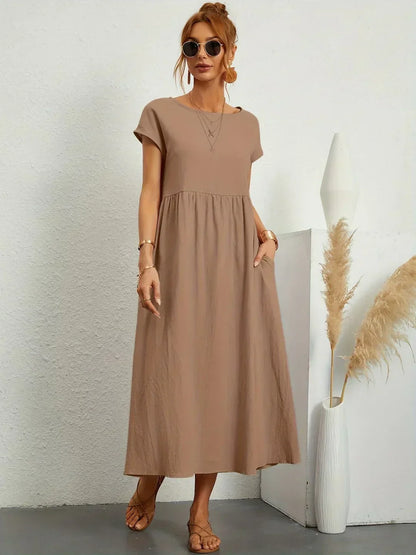 Ivy — Flowing Midi Dress with Timeless Elegance