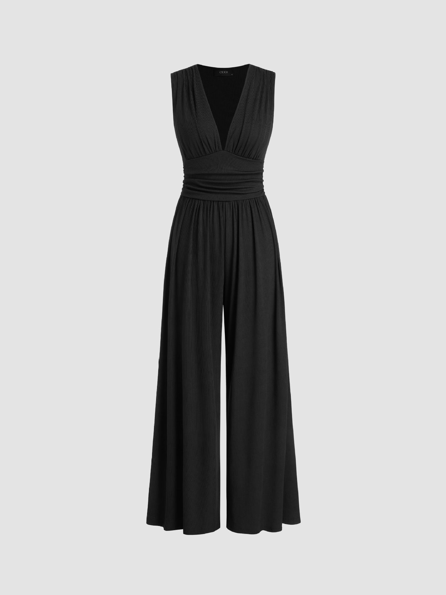Sienna - Elegance Sleeveless Wide-Leg Jumpsuit