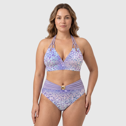 Hester | Glitter Bikini met Ringdetail